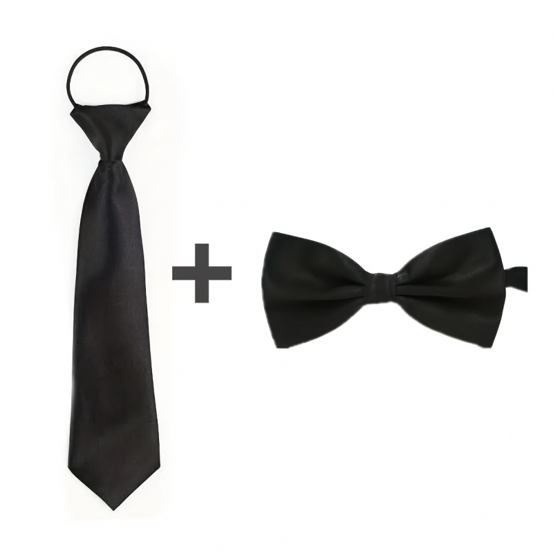 Men'S Formal Wear Ties - Set of 2 Pre-Tied Neckties &