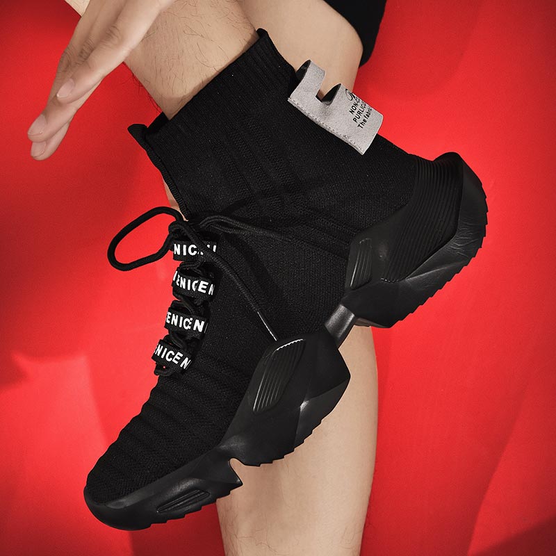 Men'S Formal Wear Outlet - Plus Size Hightop High-soled Men Sport