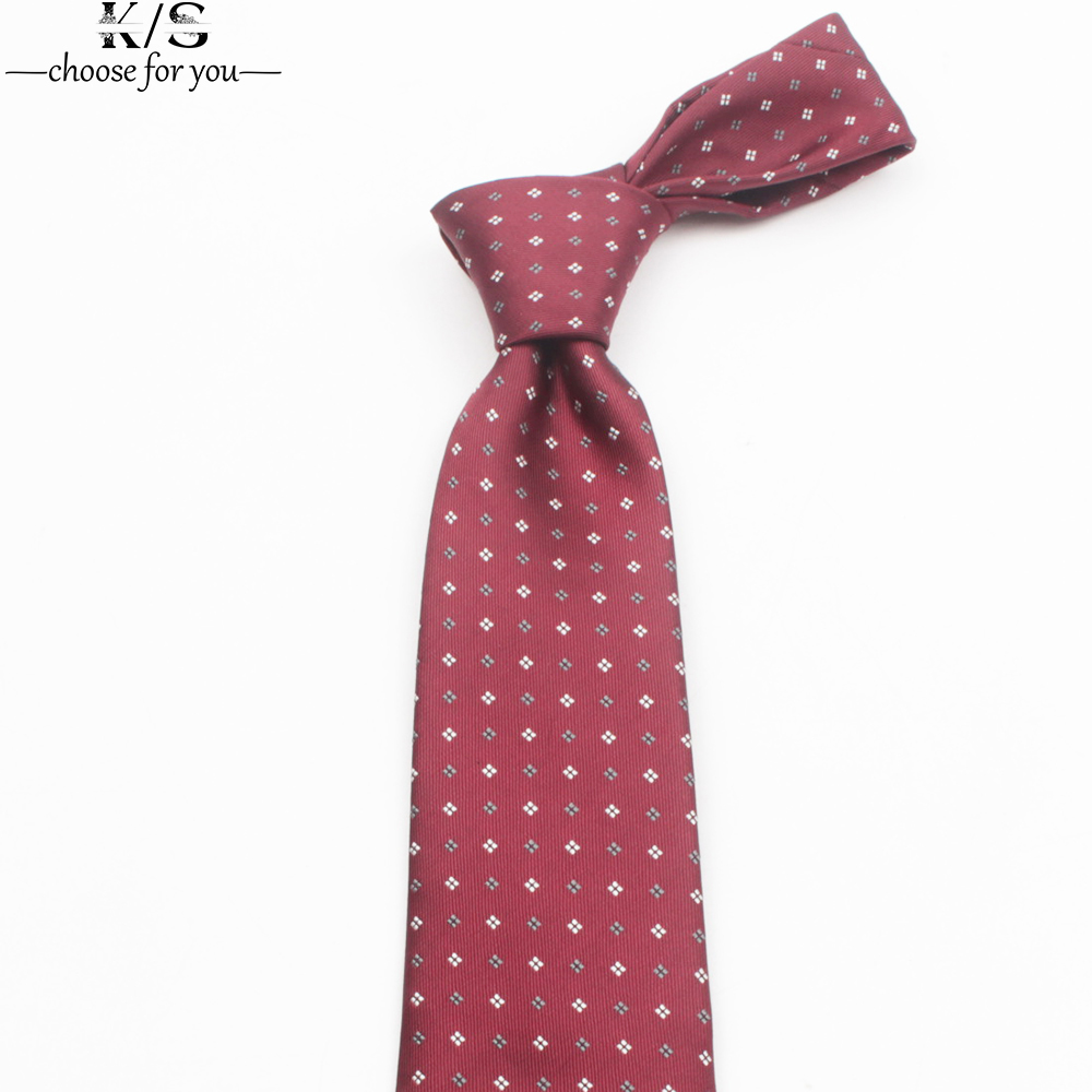Men's Tie 8cm Stripe Dot Neckt - مراجعة Men'S Formal Wear Ties وسعره