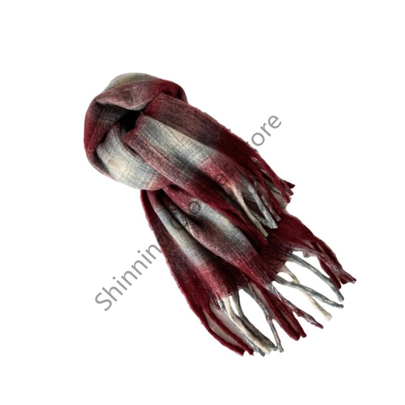 M68A Fashion Scarf Soft Mohair - مراجعة Men Formal Wear With Scarf وسعره