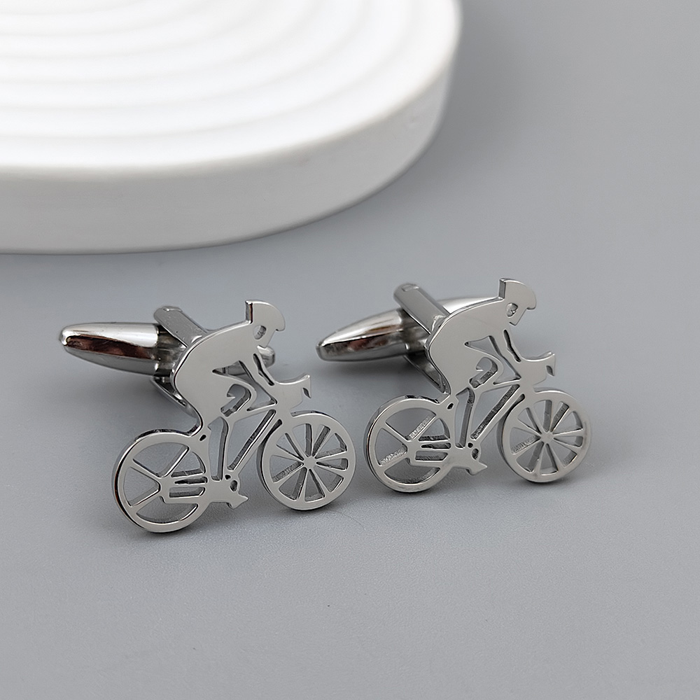 Bicycle racer gold-plated cuff - مراجعة Men'S Formal Wear Ties وسعره