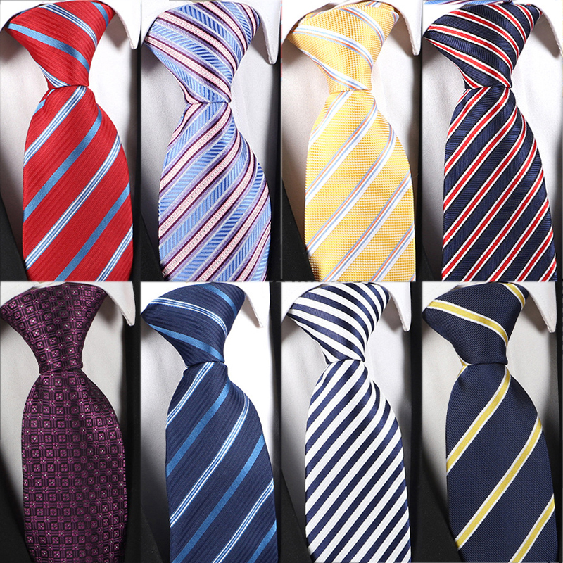 8cm New Fashion Stripes Plaid  - مراجعة Men'S Formal Wear Ties وسعره
