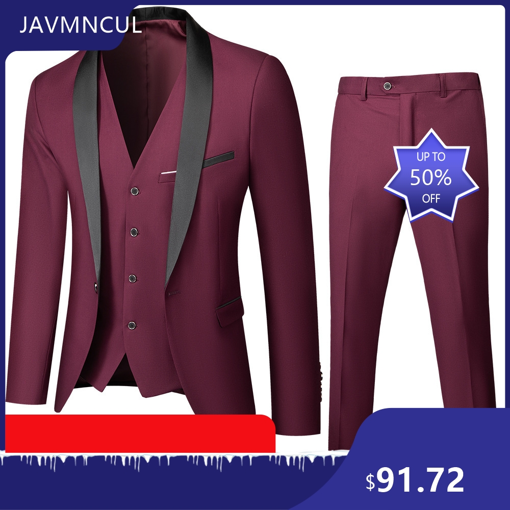 Men's Wedding 3 Piece Suit Set - مراجعة Men'S Formal Wear For Graduation وسعره