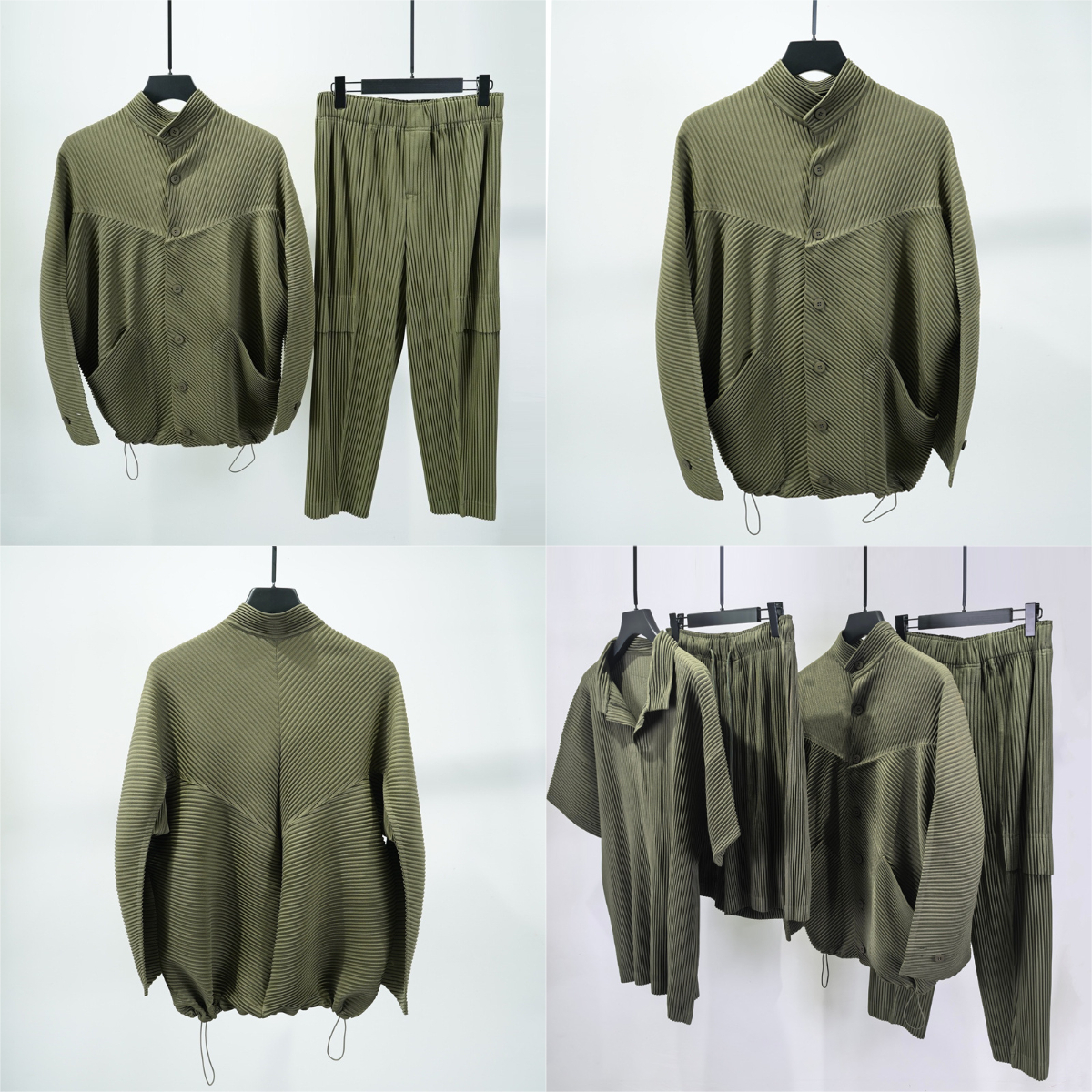 Miyake Pleated 2025 Autumn Men - مراجعة Wool Suit Jacket وسعره