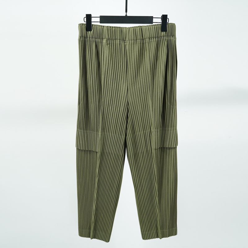 Miyake Pleated 2025 Autumn Men - مراجعة Wool Suit Jacket وسعره