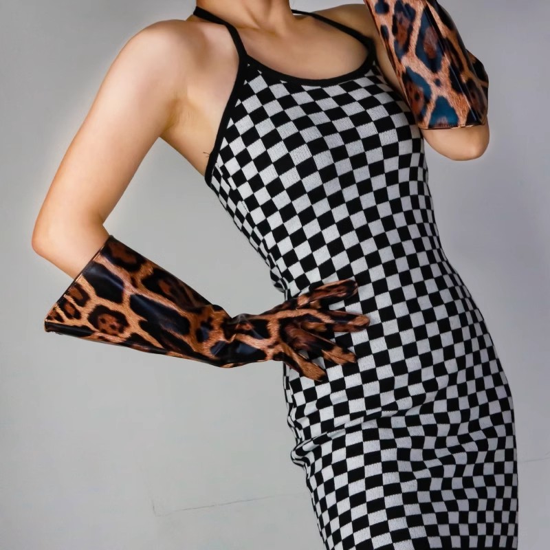 Women's Fashion PU Leather Wid - مراجعة Formal Glove Leather وسعره