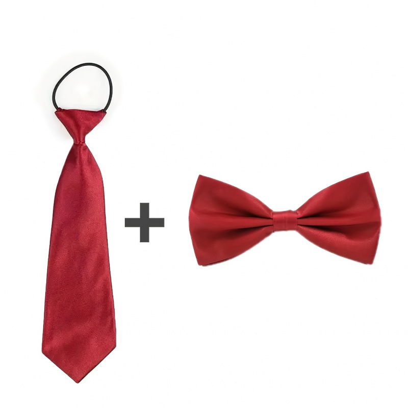 Set of 2 Pre-Tied Neckties & B - مراجعة Men'S Formal Wear Ties وسعره