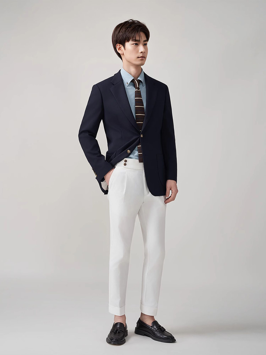 Men's 50% Wool Blazer for Teen - مراجعة Men'S Formal Wear For Graduation وسعره