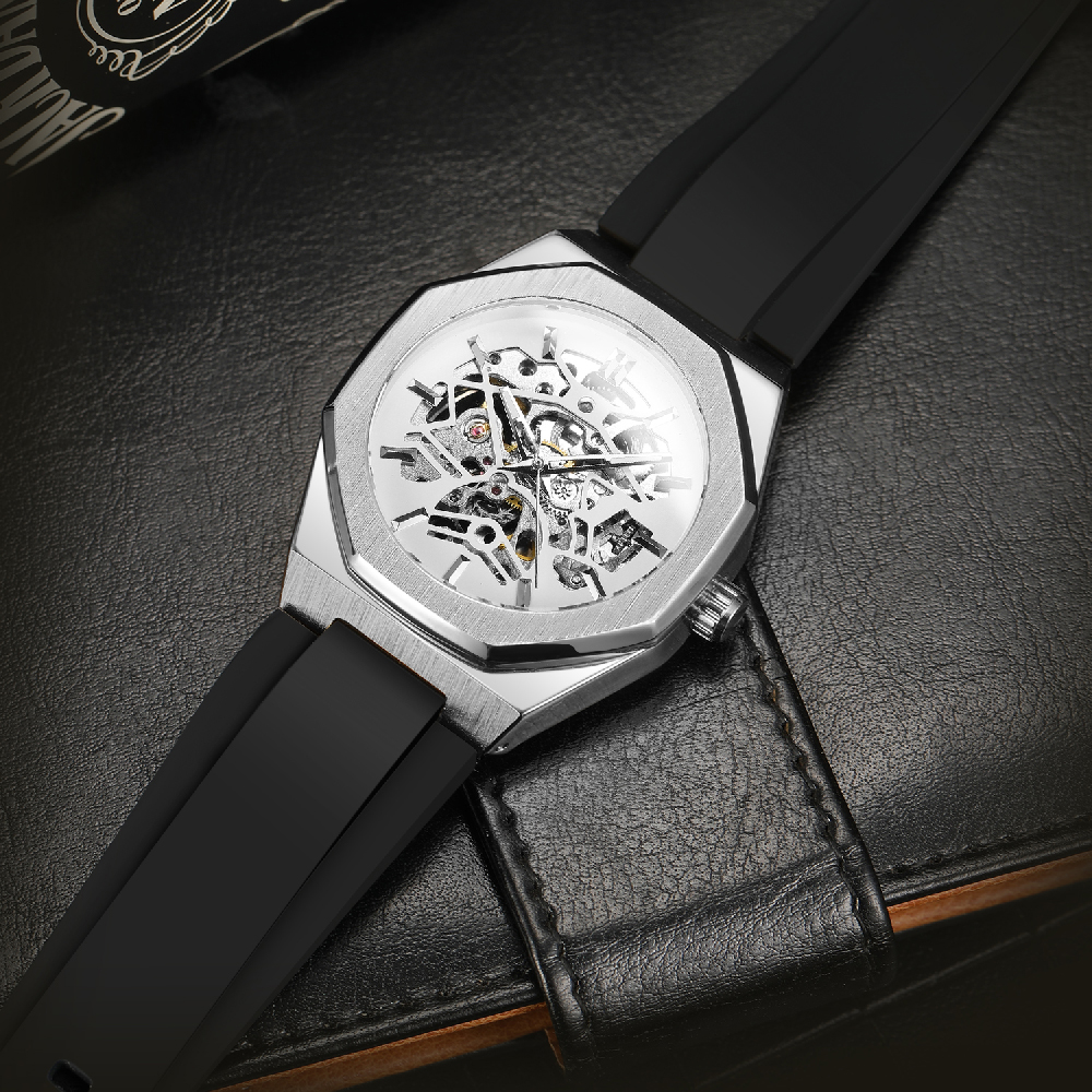 FORSINING Skeleton Mechanical  - مراجعة Men'S Formal Wear Watches وسعره