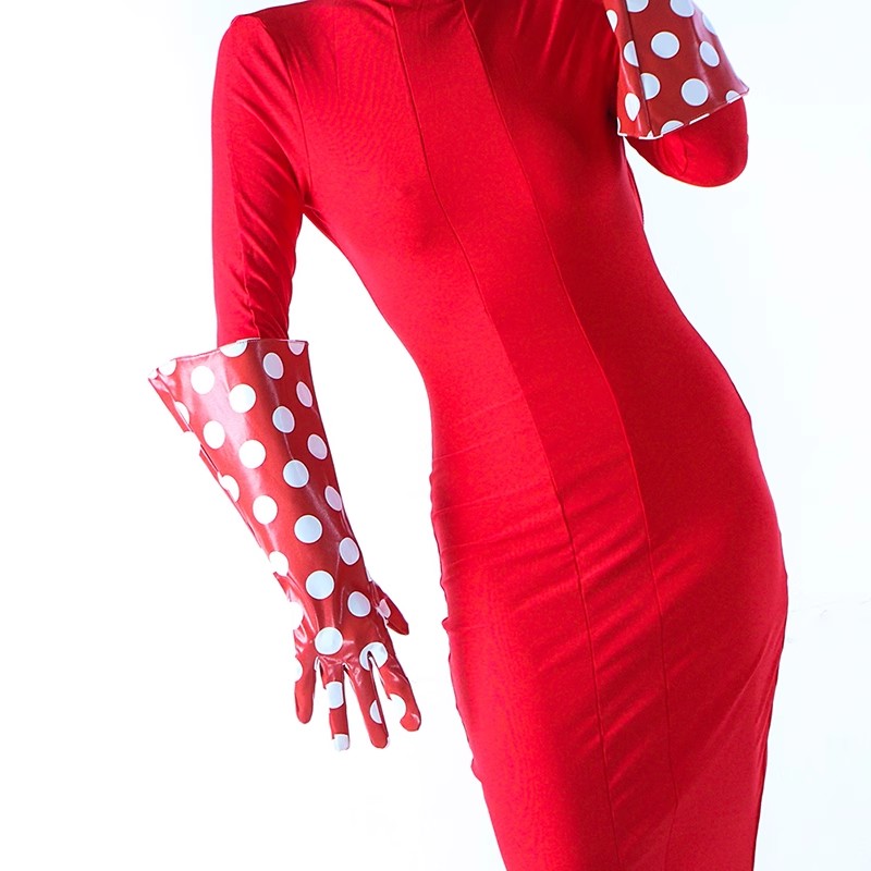 Women's Fashion PU Leather Wid - مراجعة Formal Glove Leather وسعره