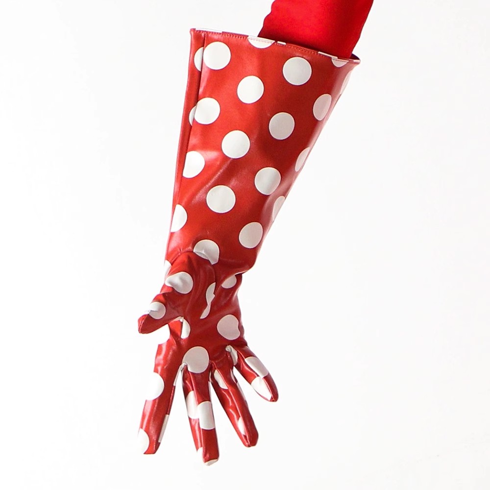 Women's Fashion PU Leather Wid - مراجعة Formal Glove Leather وسعره