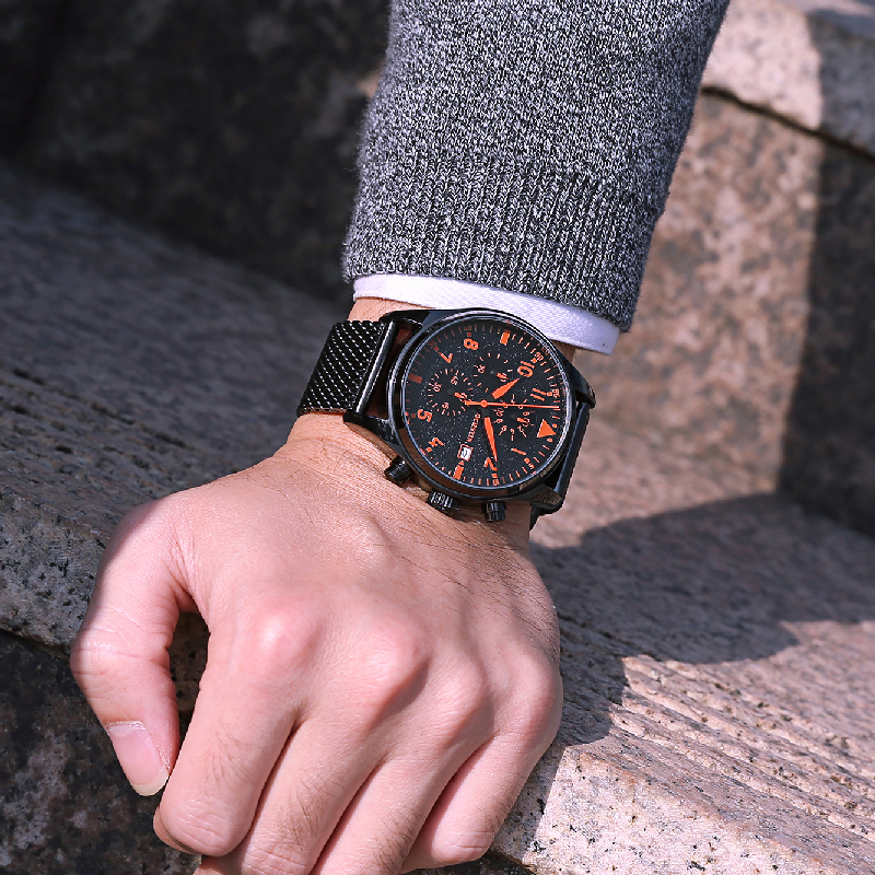 OCHSTIN Pilot Men Quartz Watch - مراجعة Men'S Formal Wear Watches وسعره