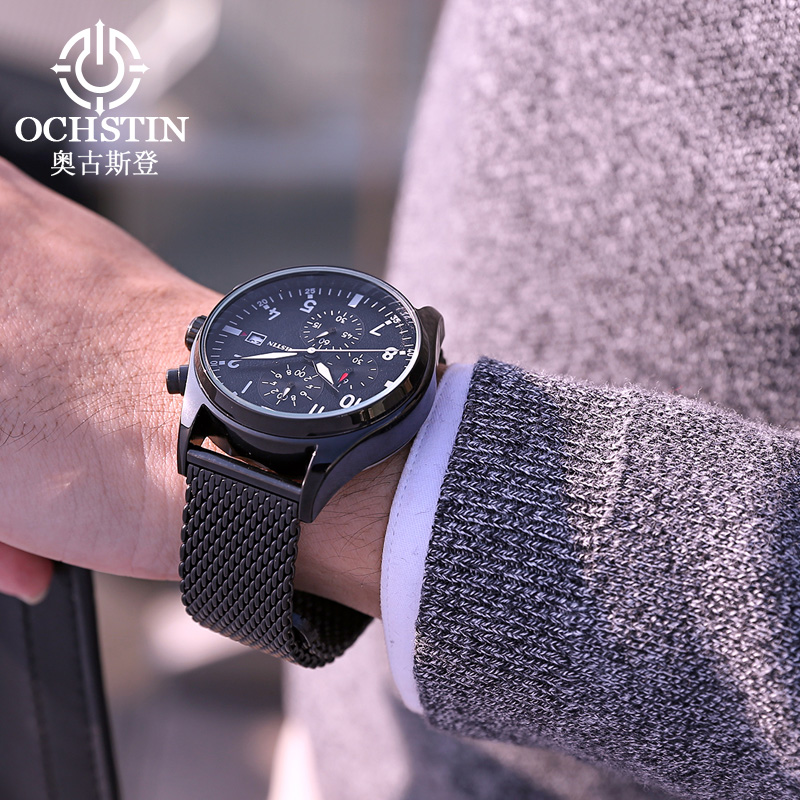 OCHSTIN Pilot Men Quartz Watch - مراجعة Men'S Formal Wear Watches وسعره