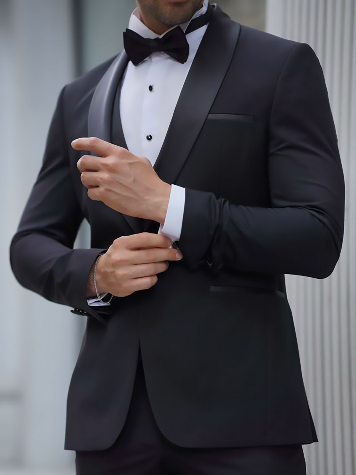 Wedding Black Luxury Suits for - مراجعة Wool Suit Jacket وسعره
