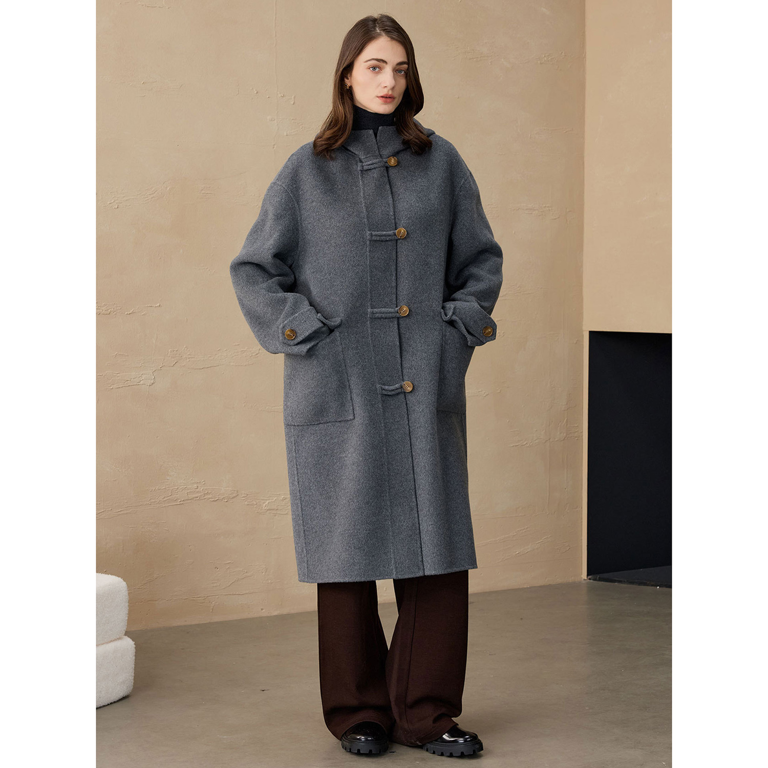 Allingentle Women's Blazer Woo - مراجعة Wool Suit Jacket وسعره