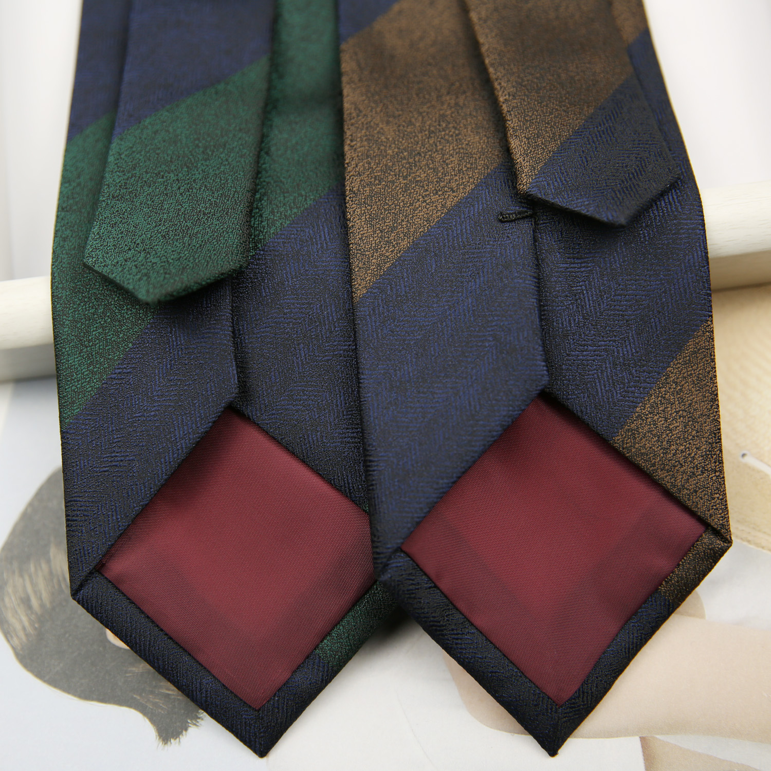 Fashion 8cm Navy Striped Neckt - مراجعة Men'S Formal Wear Ties وسعره