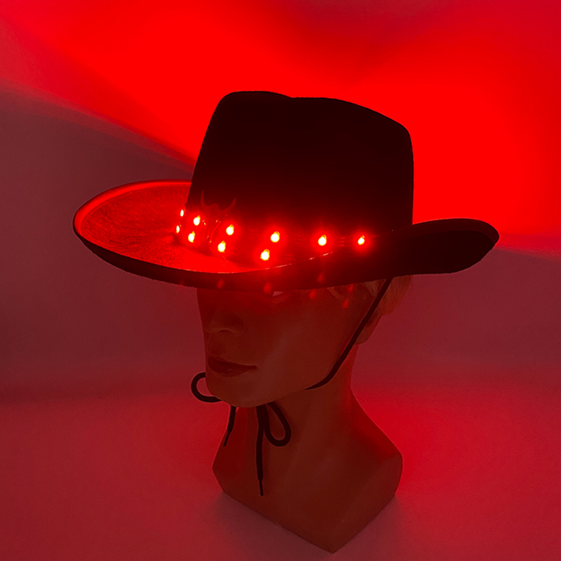 Remote Control LED Cowboy Hat  - مراجعة Men'S Formal Wear For Graduation وسعره