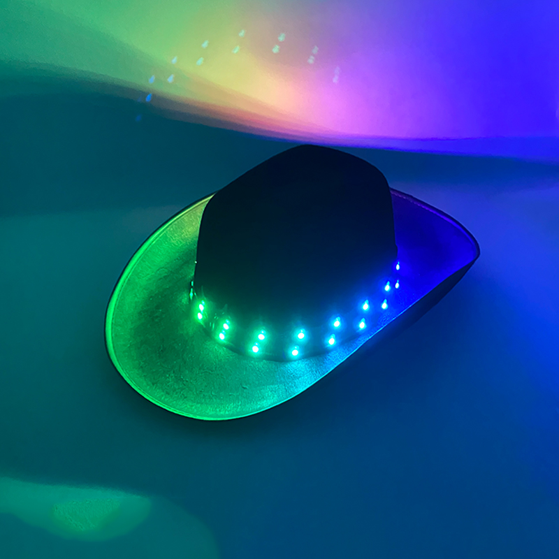 Remote Control LED Cowboy Hat  - مراجعة Men'S Formal Wear For Graduation وسعره