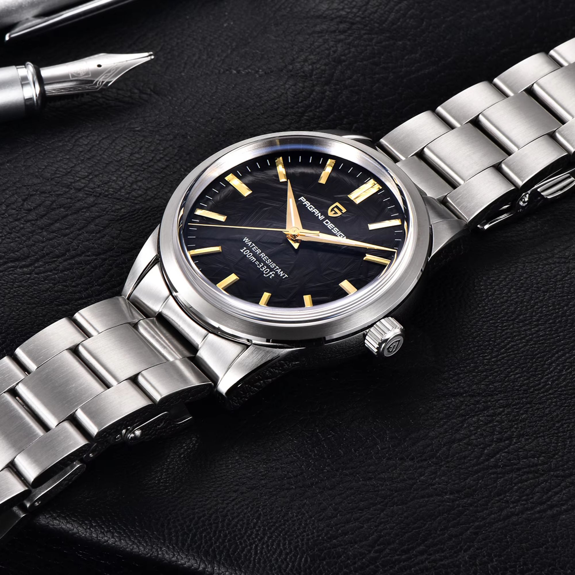 PAGANI DESIGN Men Classic Simp - مراجعة Men'S Formal Wear Watches وسعره