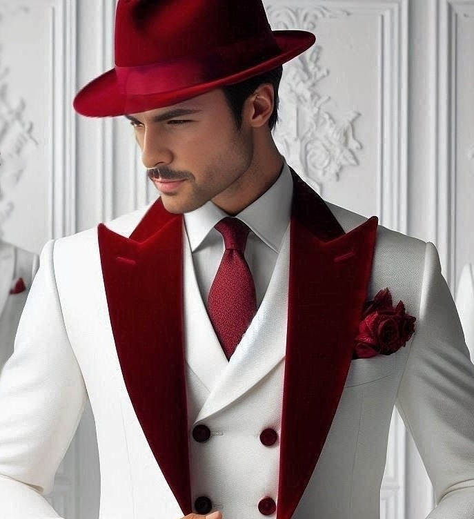 Formal Man Tuxedos Velvet 3 Pc - مراجعة Men'S Formal Wear For Graduation وسعره