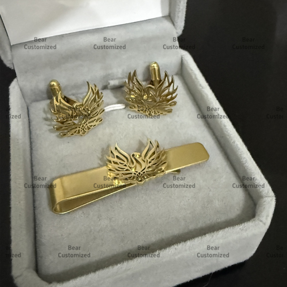 Custom Cufflink Tie Set Bar Pe - مراجعة Men'S Formal Wear Ties وسعره