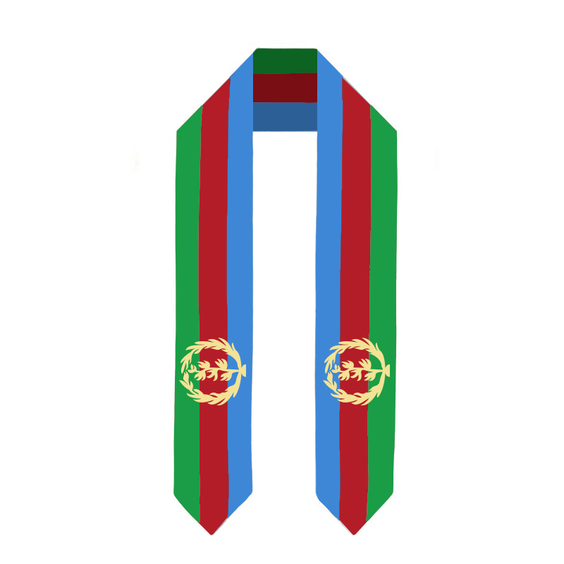 Eritrea FLAG scarf Graduation  - مراجعة Men'S Formal Wear For Graduation وسعره
