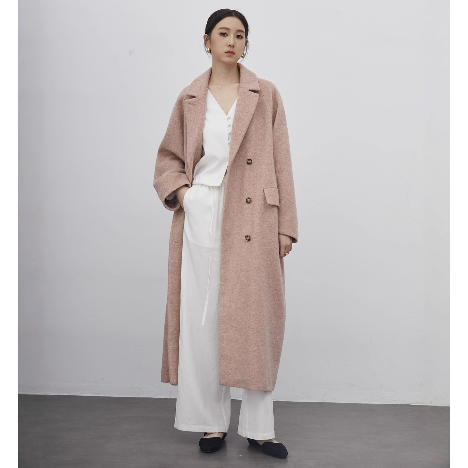 Allingentle Women's Suit Long  - مراجعة Wool Suit Jacket وسعره