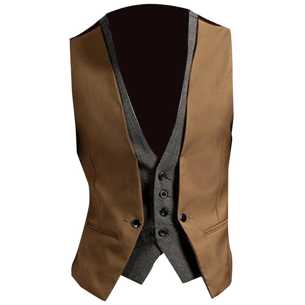 Men Formal Waistcoat Vest Busi - مراجعة Formal Vest Waistcoat وسعره