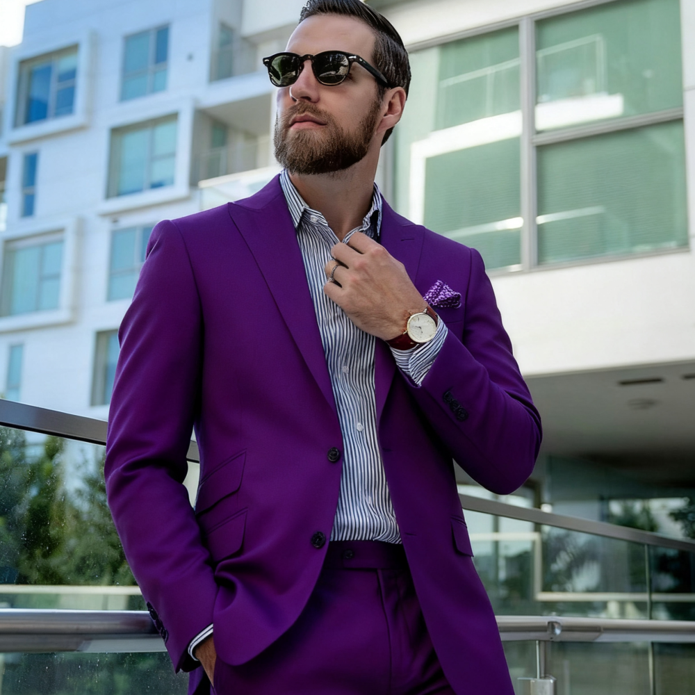 Blue Suit Men's Custom-Fit Ter - مراجعة Men'S Formal Wear For Graduation وسعره