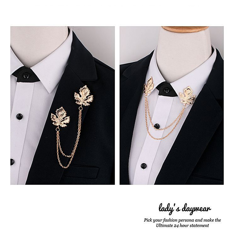Tassel Chain Brooch Men Suit S - مراجعة Men'S Formal Wear For Graduation وسعره