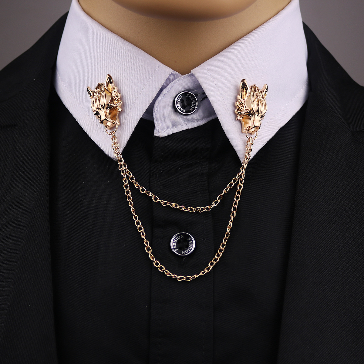 Tassel Chain Brooch Men Suit S - مراجعة Men'S Formal Wear For Graduation وسعره